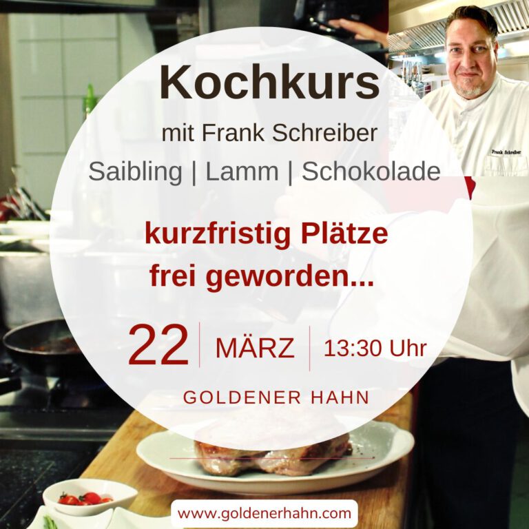 Schreibers Goldener Hahn – Fine Dining – Fine Dining Restaurant ...