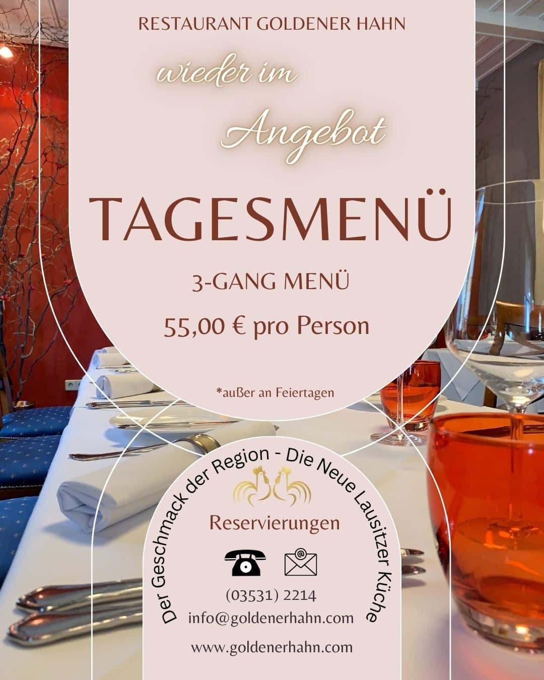 Tagesmenü Tagesmenü